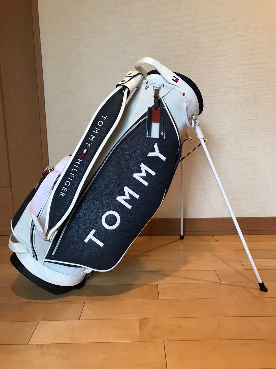 Tommy Hilfiger Golf Contrast stand type caddy bag : Real Yahoo 