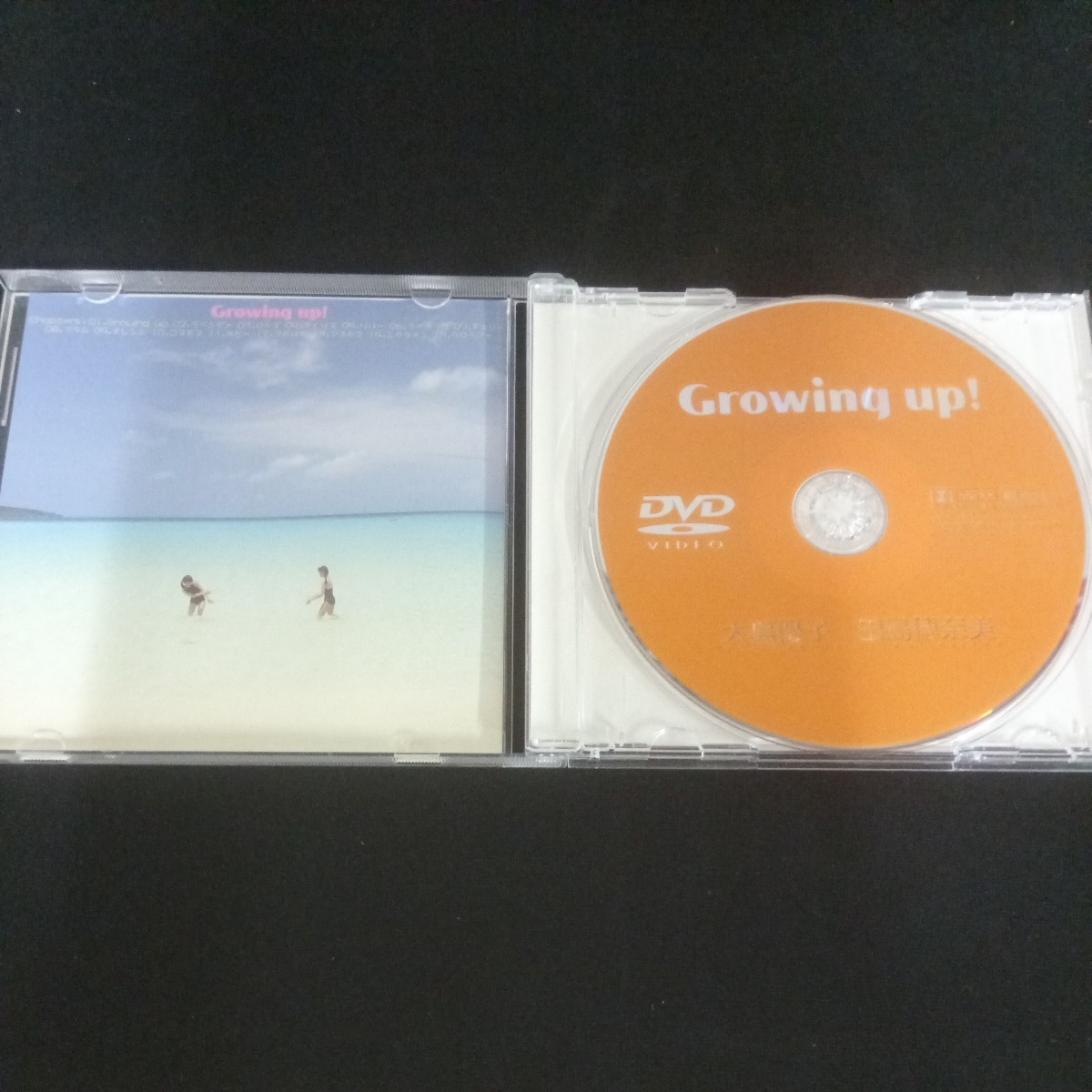 DVD　大島優子　田島穂奈美　ファーストイメージビデオ『Growing up!』　中古_画像4