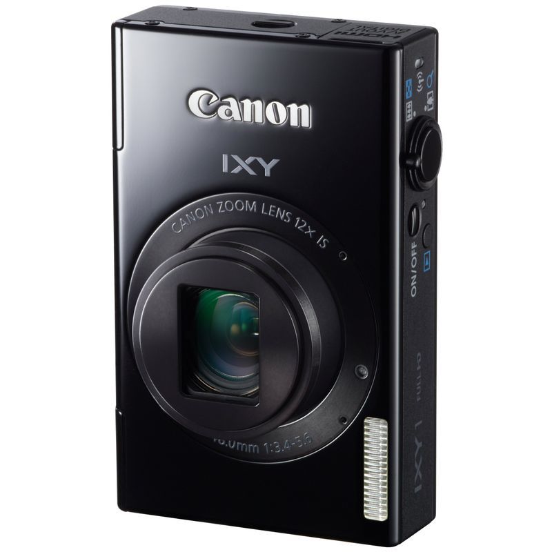 【T-ポイント5倍】 Canon デジタルカメラ IXY 1 ブラック 光学12倍ズーム Wi-Fi対応 IXY1(BK) その他