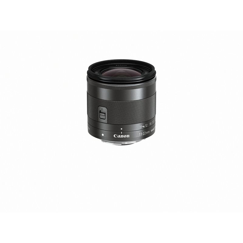 高評価なギフト EF-M Canon 11-22mm 7568B002 ブラック STMレンズ f/4