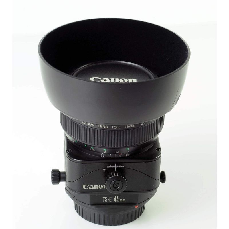 上等な Canon テイルト・シフトレンズ TS-E45 F2.8 フルサイズ対応