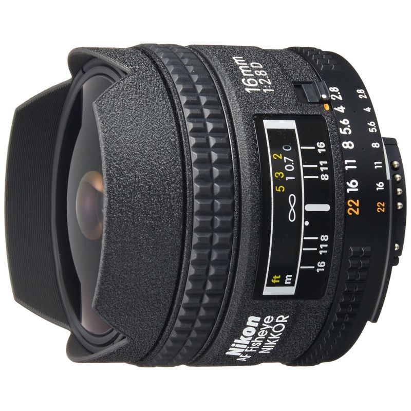 Nikon フィッシュアイレンズ Ai AF fisheye Nikkor 16mm f/2.8D フルサイズ対応_画像1