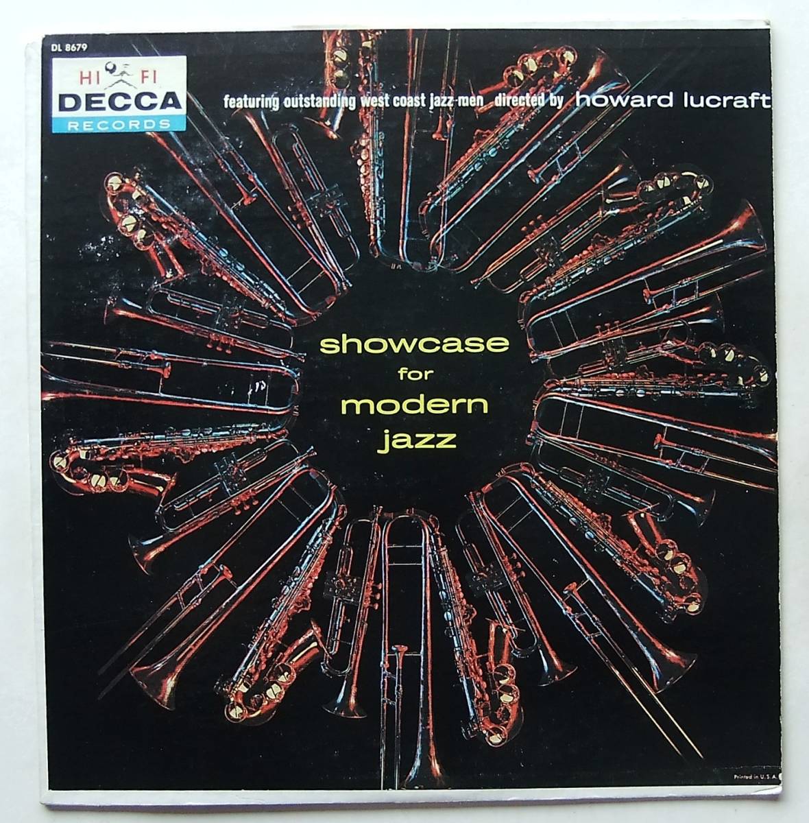 ◆ SHOWCASE for MODERN JAZZ / Art Pepper ◆ Decca DL 8679 (black:dg) ◆ V_画像1