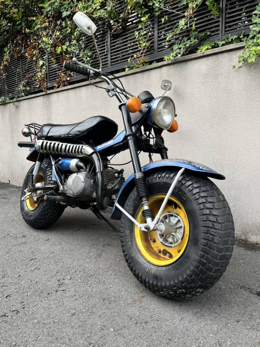 スズキ バンバン90 RV90 リアキャリア スズキ バンバン90 RV90 リアキャリア