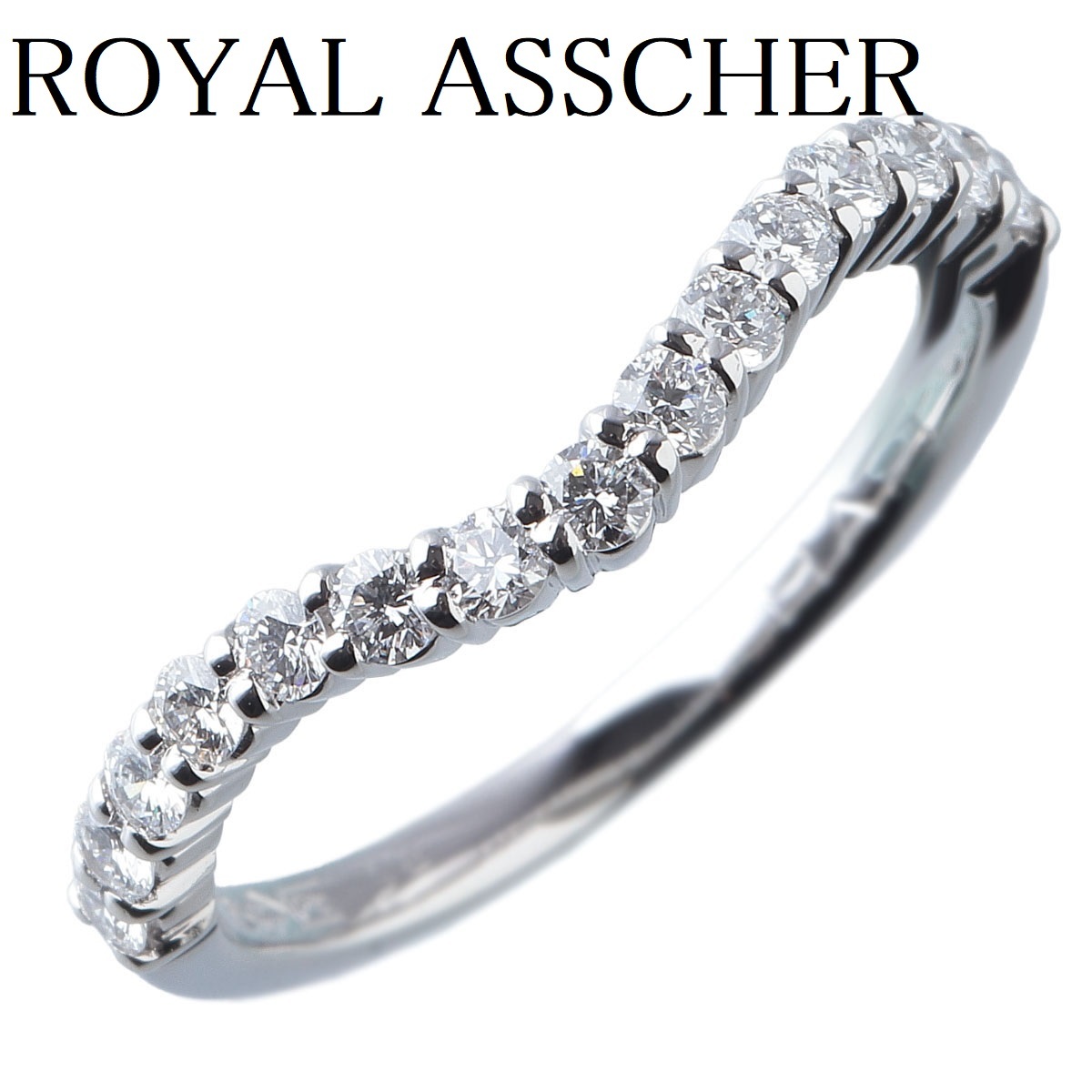 ROYAL ASSCHER ロイヤルアッシャー ダイヤモンド リング・指輪