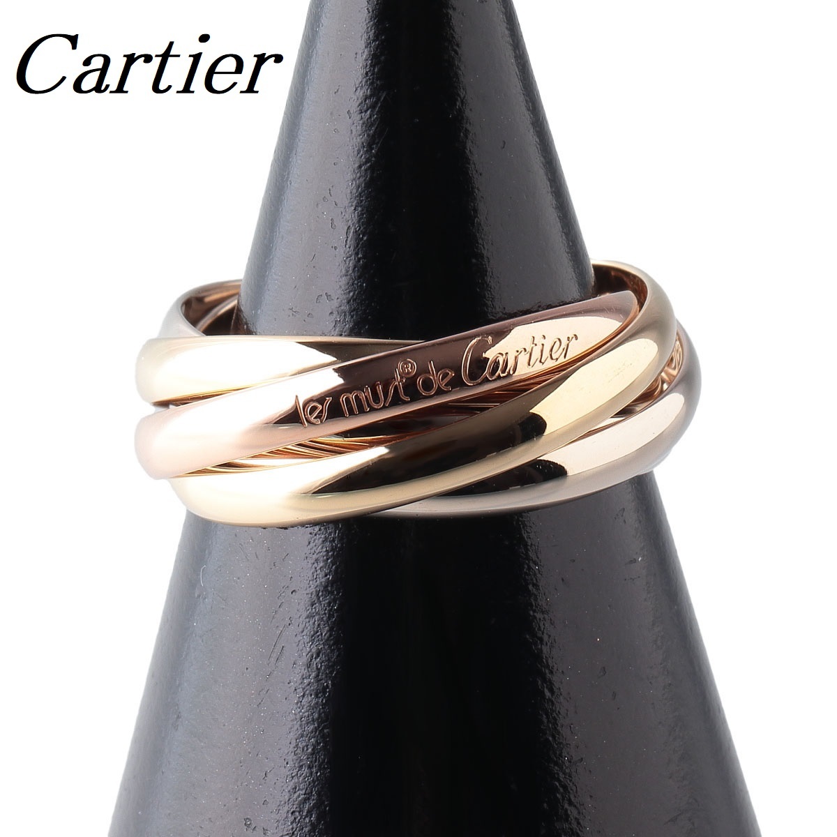 100％品質 カルティエ トリニティ Cartier【13924】 新品仕上げ済