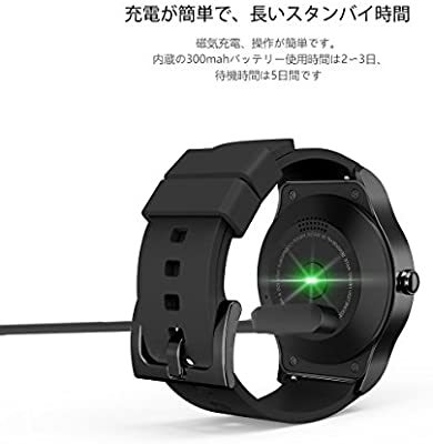 sma-黒新品　スマートウォッチ　通話機能 　日本語対応　　腕時計 多機能 着信通知 スポーツウォッ遠隔カメラ iPhone/Android_画像9
