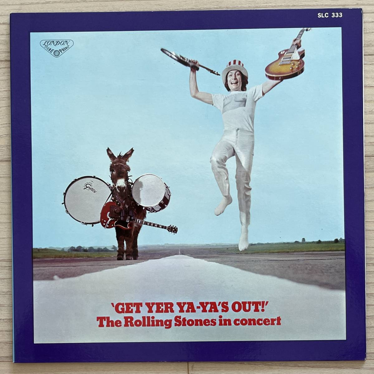 【国内盤/Vinyl/12''/Gatefold/London/SLC333/with Liner】The Rolling Stones / Get Yer Ya-Ya's Out! - The Rolling Stones In Concert_画像1