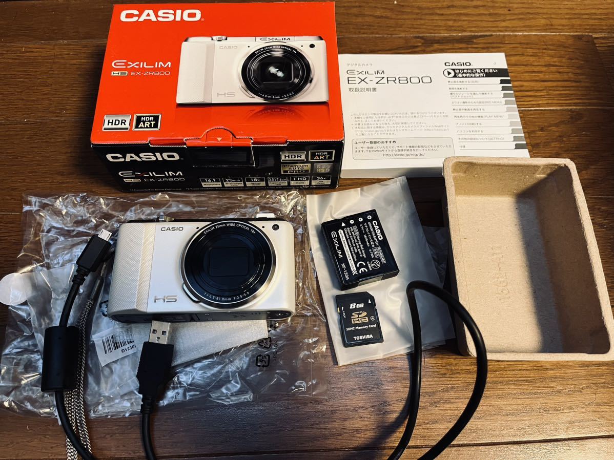 CASIO EXILIM EX-ZR800 デジタルカメラ Yahoo!フリマ（旧）-