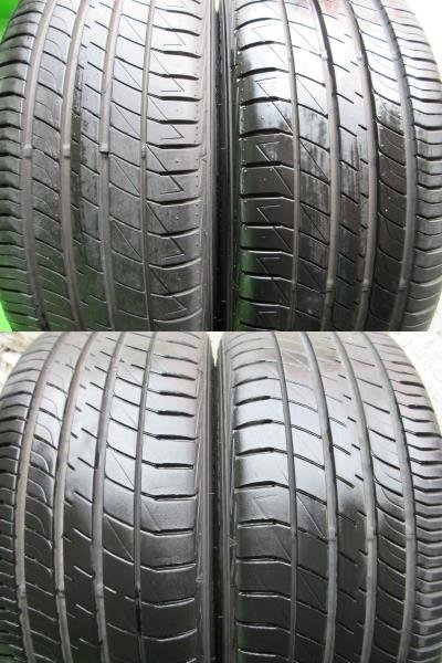 深リム!PCD114.3 RAYS グラムライツ57 Gainer 7j/+50 ハブ約73㎜ ダンロップ SPSPORT LM705 205/45R17 製造21年 約9～9.5分山 中古 ドリ車_画像10