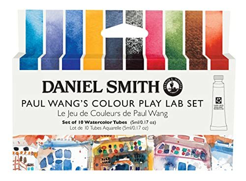ダニエルスミス 透明水彩絵具 エキストラファイン ポール・ワン カラープレイラボ 10色セット 5ml(2号) 2856・・・のサムネイル