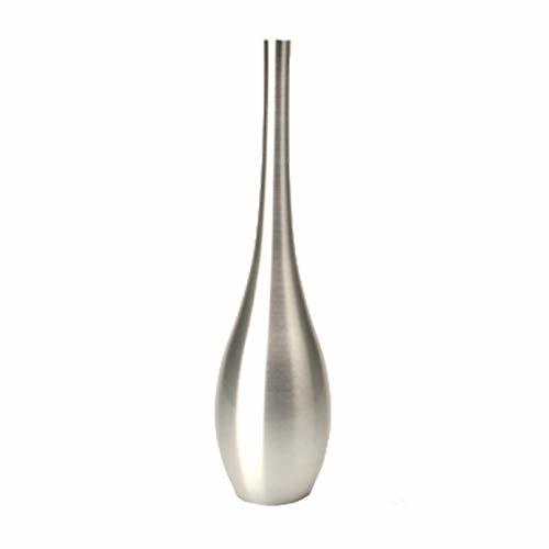 505030 能作 花器 そろり-銀-L φ7ｃｍ H26.5ｃｍ 真鍮(銅60%亜鉛40%) ケース入 日本製