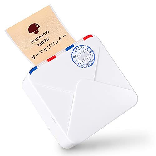 Phomemo M02S スマホ対応 ミニプリンター モバイルプリンター