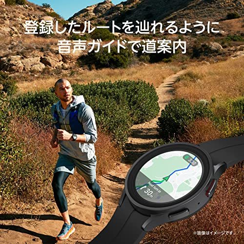 正規販売店】 Galaxy Watch5 Pro 45mm｜ブラックチタニウム｜スマート