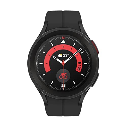 正規販売店】 Galaxy Watch5 Pro 45mm｜ブラックチタニウム｜スマート