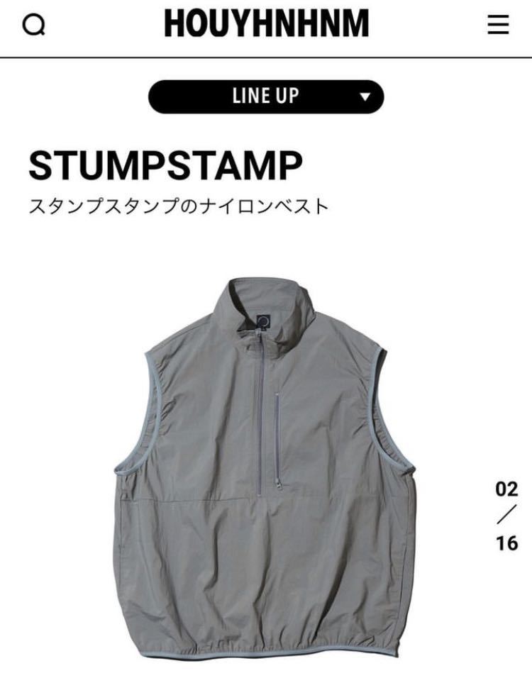 メーカー公式ショップ】 HALF STUMPSTAMP ZIP patagonia / GREY VEST