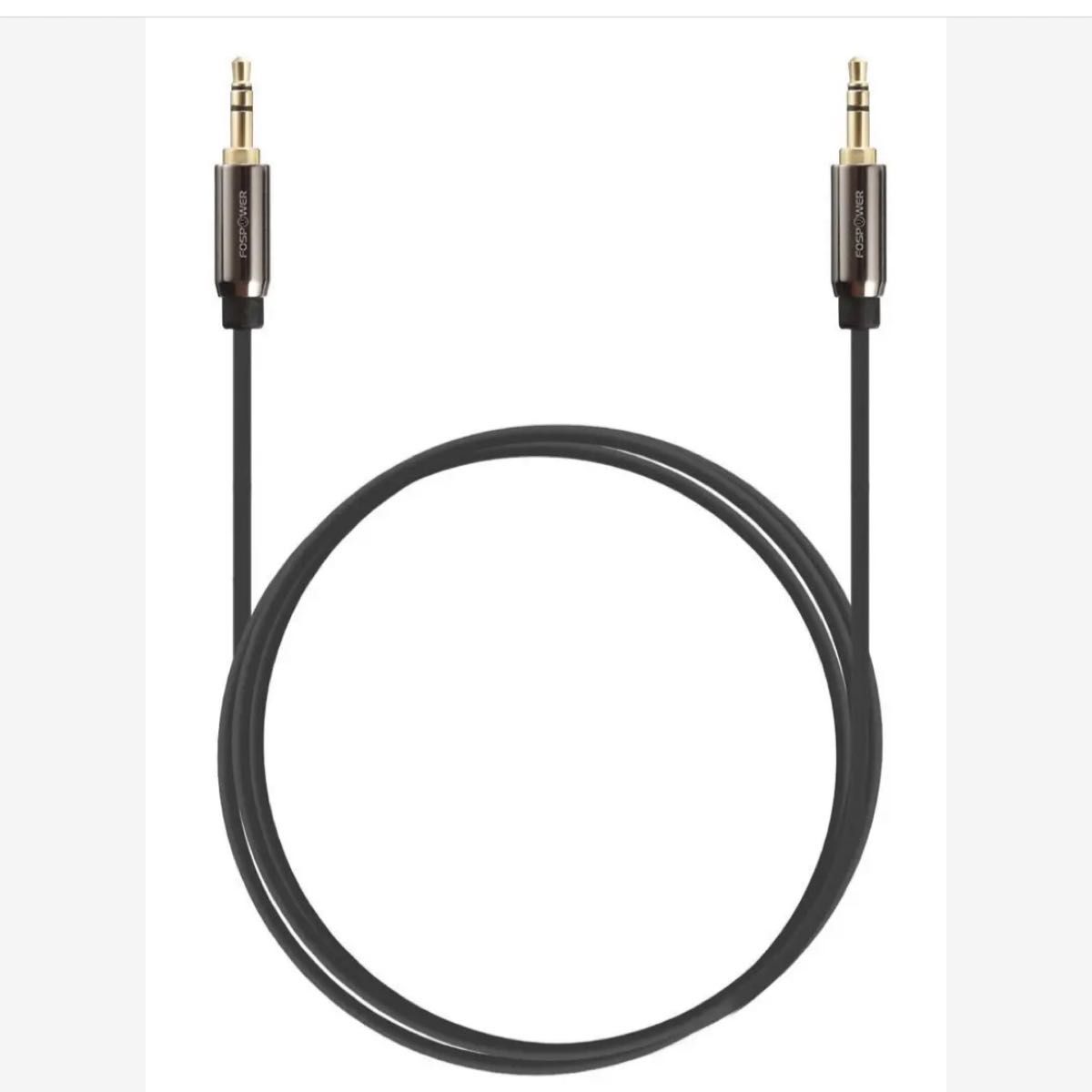 FosPower 3.5mm オス型→3.5mm オス型AUX 補助オーディオケーブル 10feet FOSCBL-20