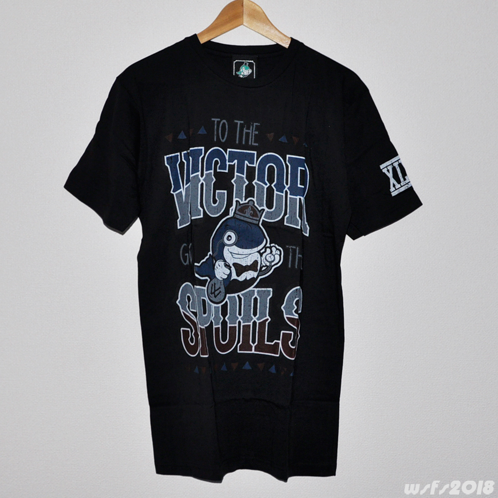 【NFL P/新品】ビクタークルーズ (ジャイアンツ) Tシャツ BK【YOUNG WHALES】New York Giants Victor Cruz_画像1