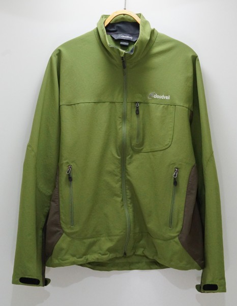 Cloudveil Cloudveil light weight thin soft shell jacket abroad M Japan men's L~XL corresponding popular olive 