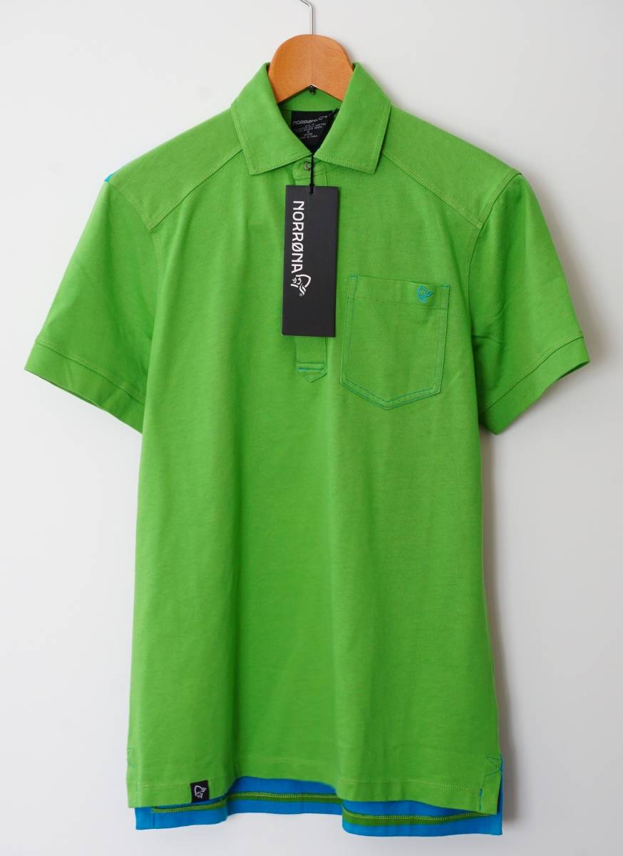 Norronaノローナ　新品未使用 コットンポロシャツ　/29 Cotton Polo Shirt　 メンズ海外S　日本M相当_画像1