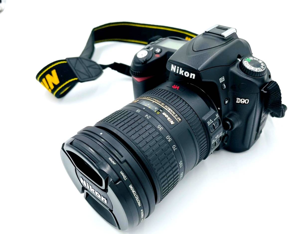 超美品 DX ニコン D90+Nikon 【極美品】NIKON AF-S F3.5-5.6G 18-200mm