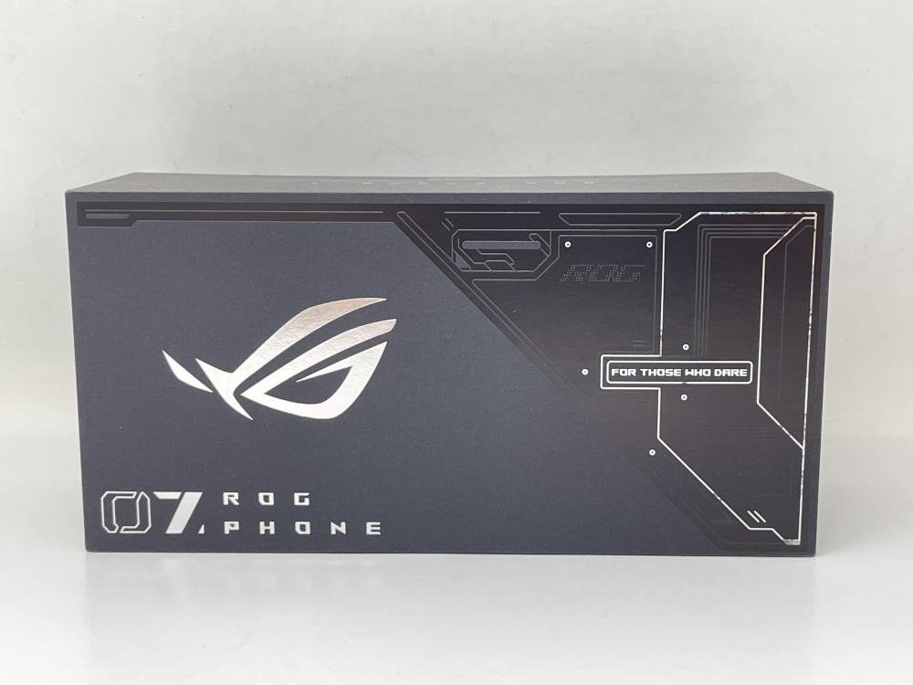 J100【新品未開】 ASUS ROG PHONE 7 AI2205_C 256GB 12GB SIMフリー ホワイト_画像1