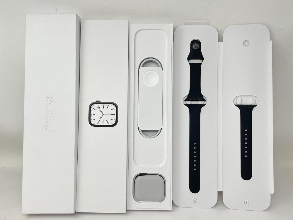 907【美品】 Apple Watch Series7 GPS + Cellular 45mm グラファイト