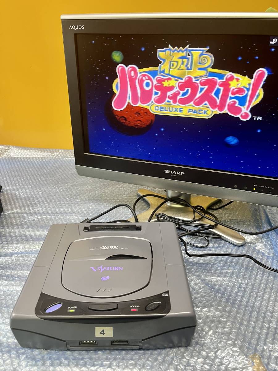 ☆SEGA セガ Vサターン 本体 RG-JX1 セガサターン 本体のみ 動作品☆4