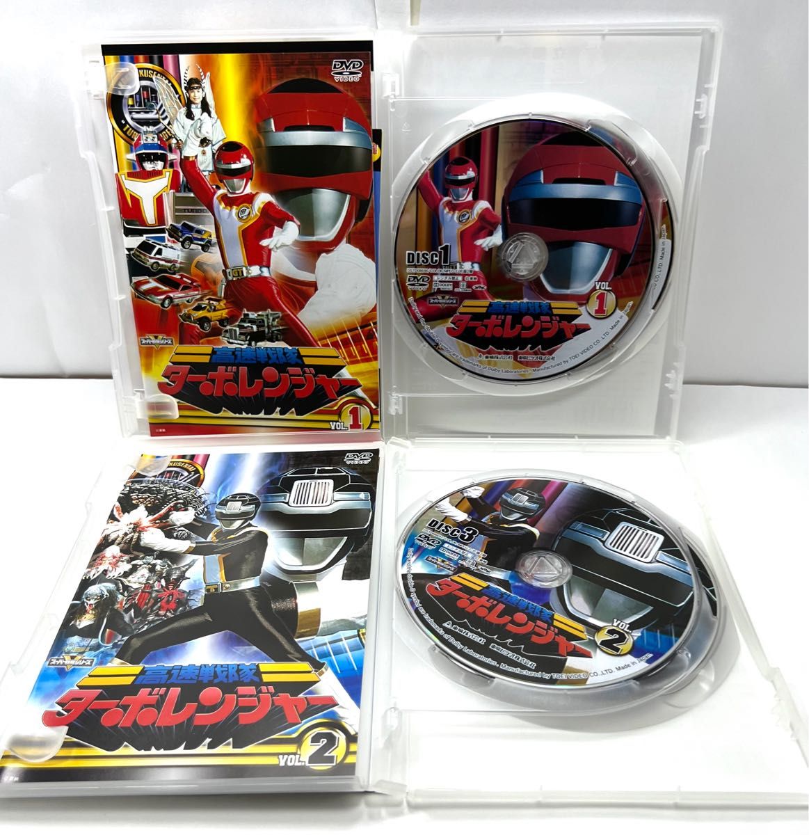 高速戦隊ターボレンジャー 全5巻 DVD セット