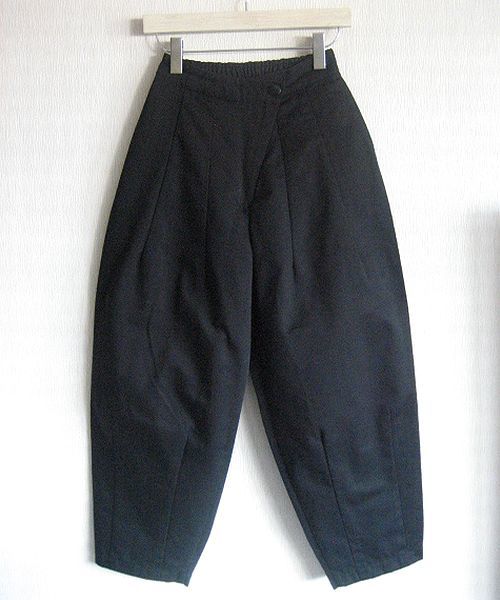 定価30,800円 美品 nala ナラ cocoon chino pants black コクーン