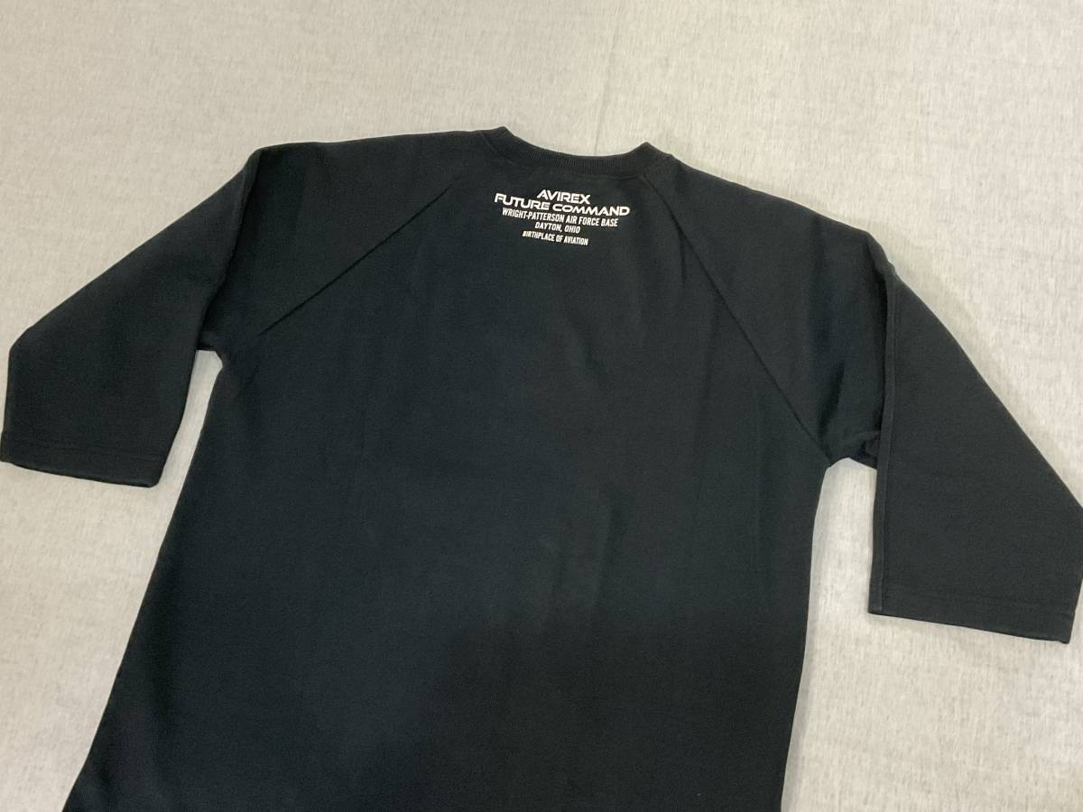 AVIREX / アヴィレックス【WEB限定】AIR FORCE RESEARCH LABORATORY / 7分袖 ポケットTシャツ / 1回使用 美品 / A1485_画像3