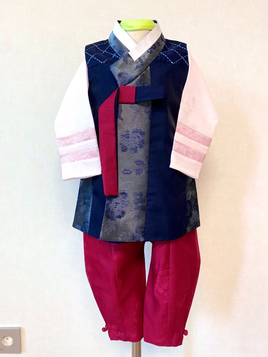 パジチョゴリ 3号 2.3.4歳用 男の子4点セット 韓服