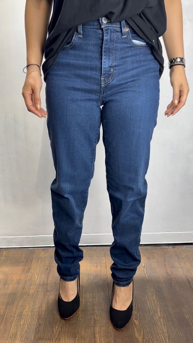 P081 リーバイスLevi'sストレッチデニムパンツ