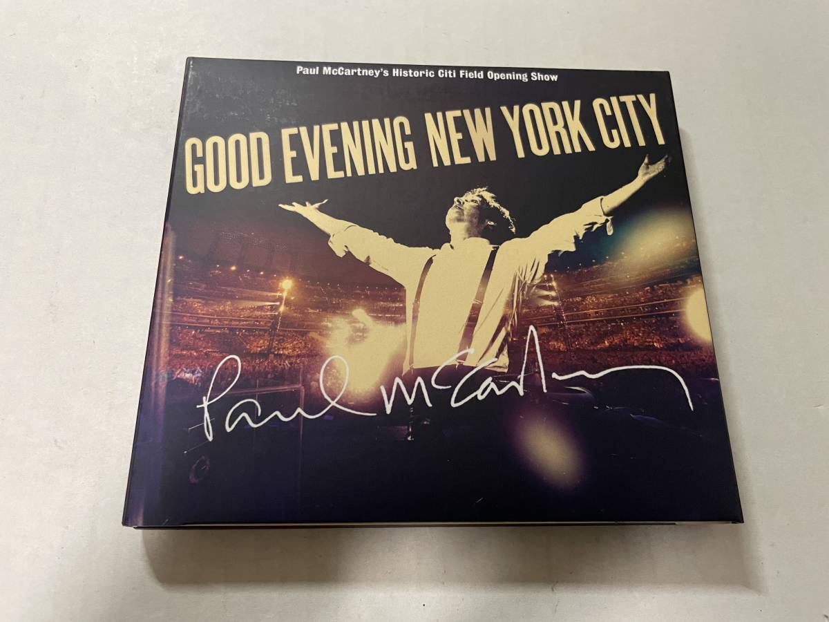 グッド・イヴニング・ニューヨーク・シティ~ベスト・ヒッツ・ライヴ　DVD付　CD　ポール・マッカートニー　H70-09.　中古
