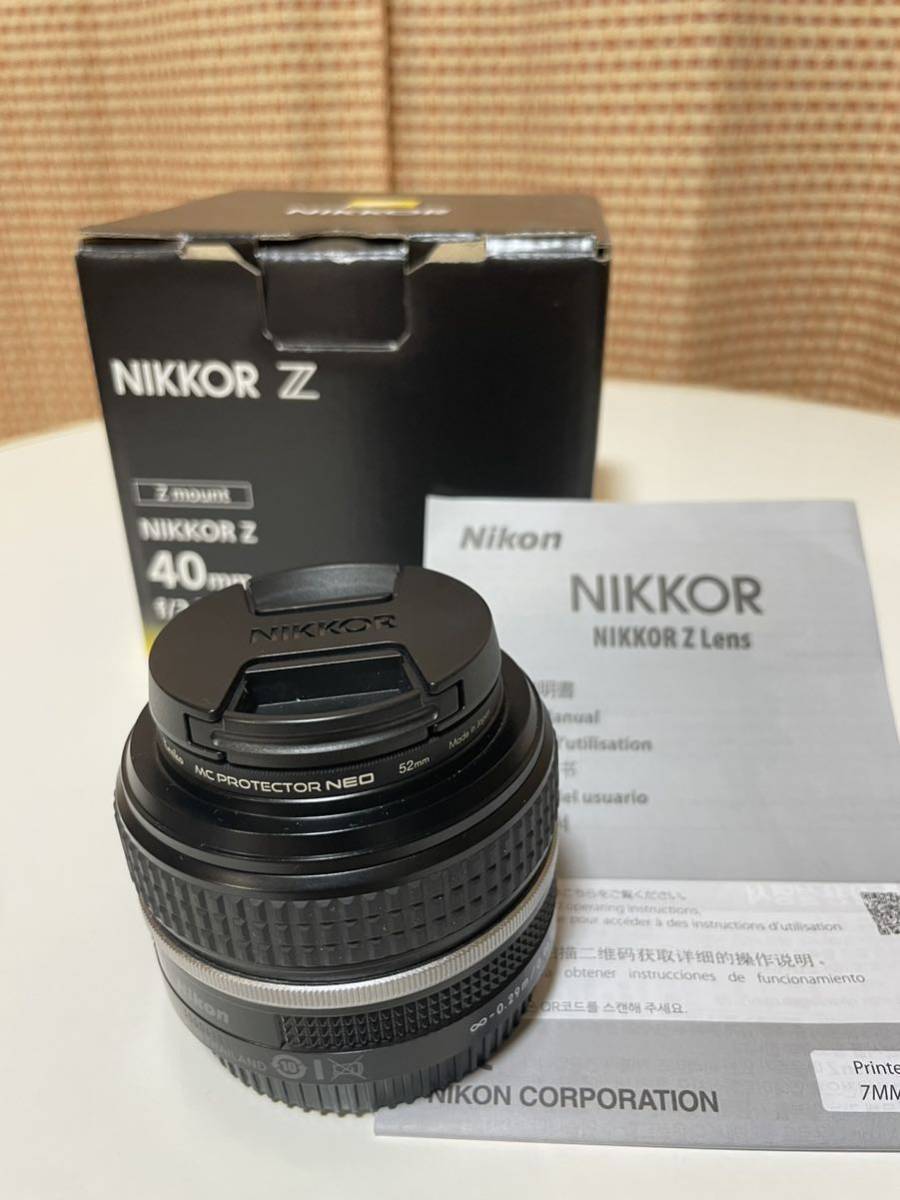 数量は多】 NIKKOR Z 40mm f/2（SE）ニコン ニコン