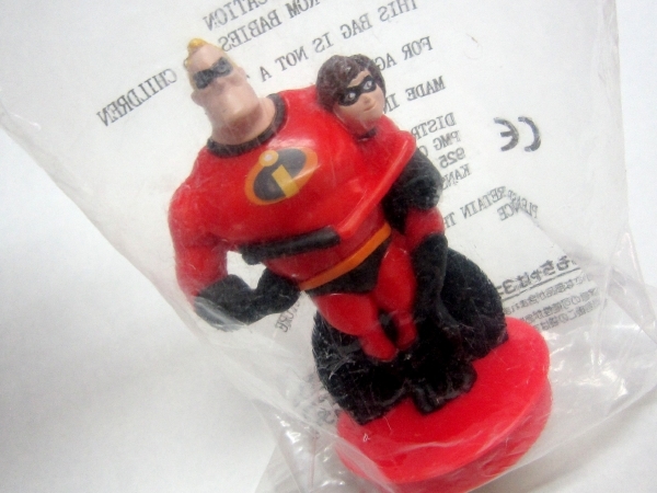  не продается нераспечатанный Disney piksa-Mr. чернила retibru штамп фигурка 2 вида комплект The Incredibles Disney Pixar