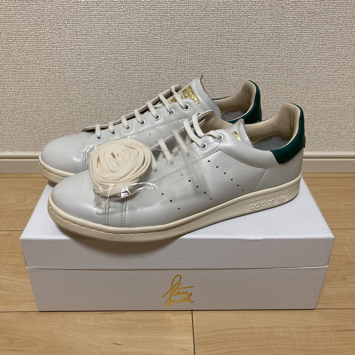 【送料無料】adidas_アディダス_スタンスミス_リコン_リーコン_RECON_希少_廃盤_STAN SMITH RECON_ホワイト_白_AQ0868_28.0cm_レザー_革_画像1