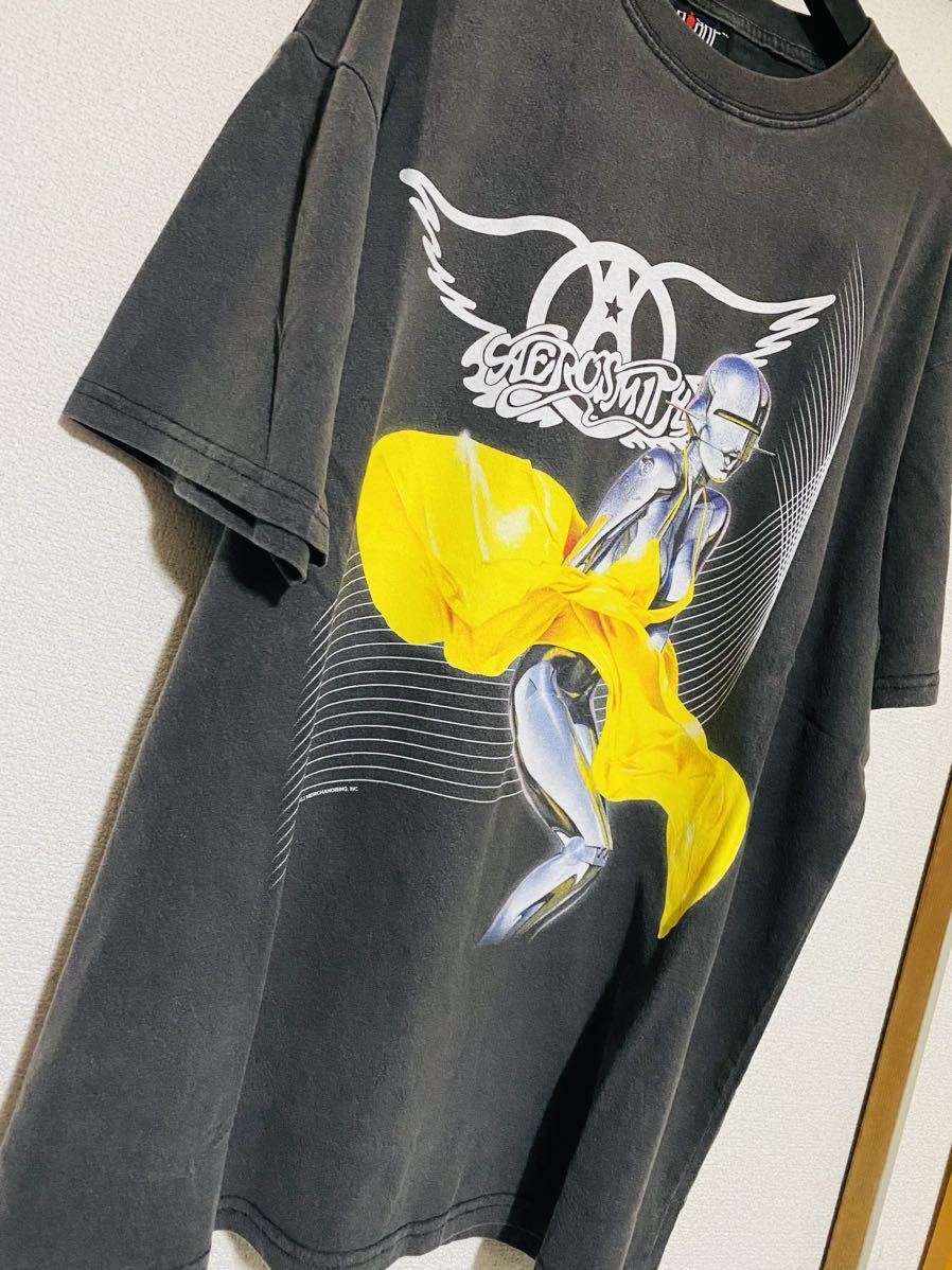 aerosmith エアロスミス　空山基　Tシャツ GIANT製　XL 新品未使用_画像2