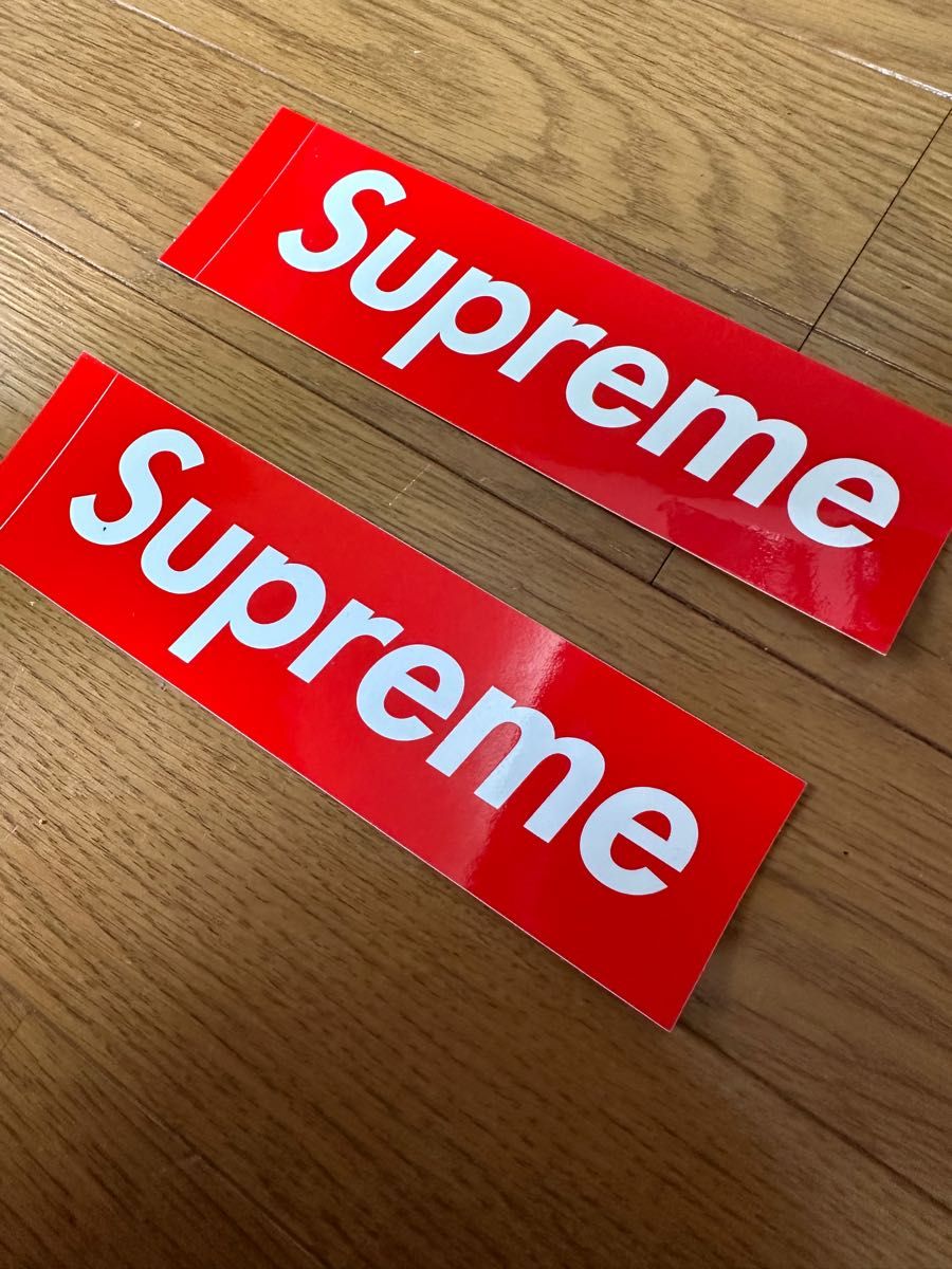 Supreme BOXロゴステッカー 2枚 ⑤ - その他