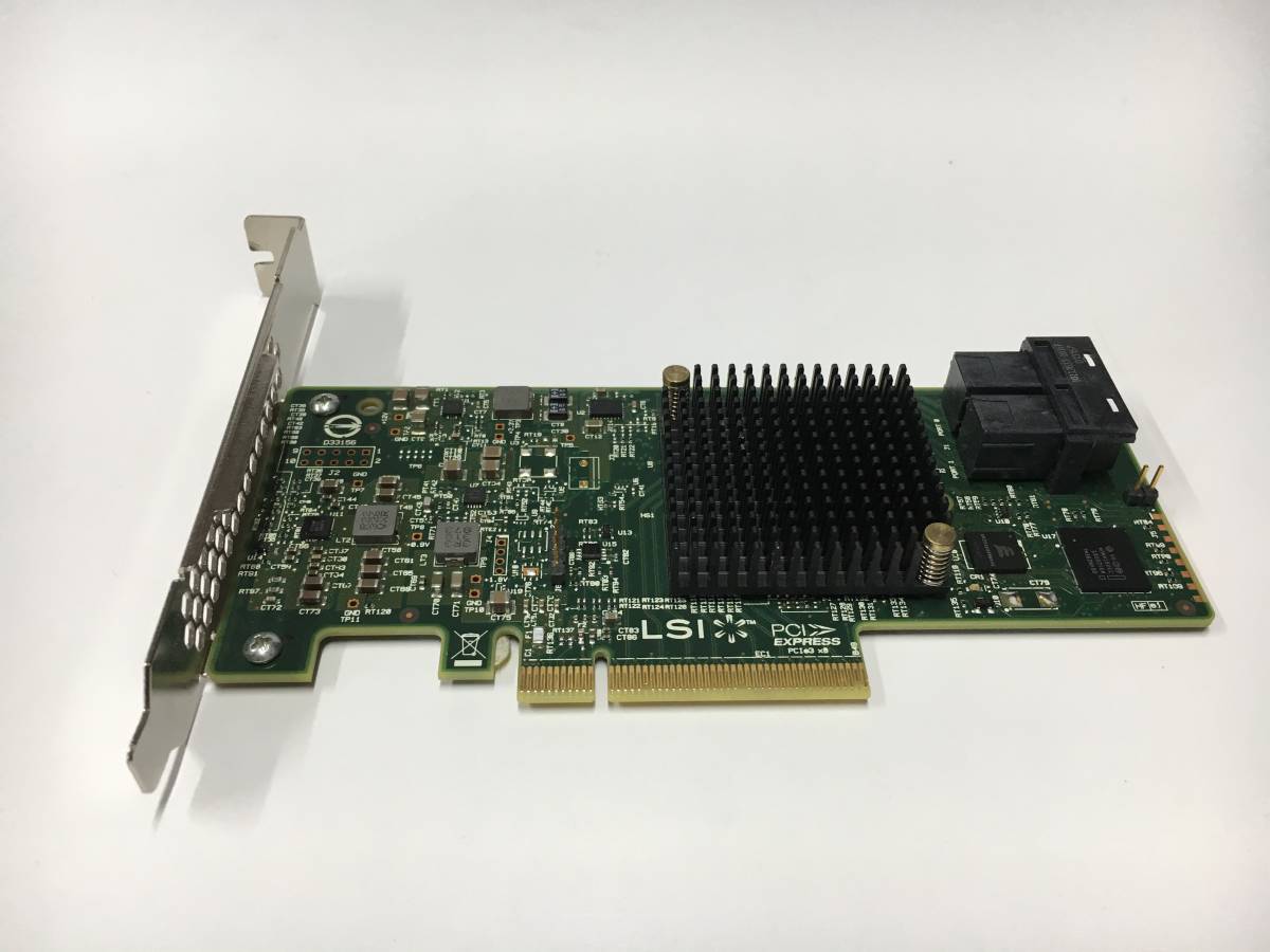 最安価格 SAS9300-8i A20337)LSI SAS3.0 中古動作品 カード EXPRESS