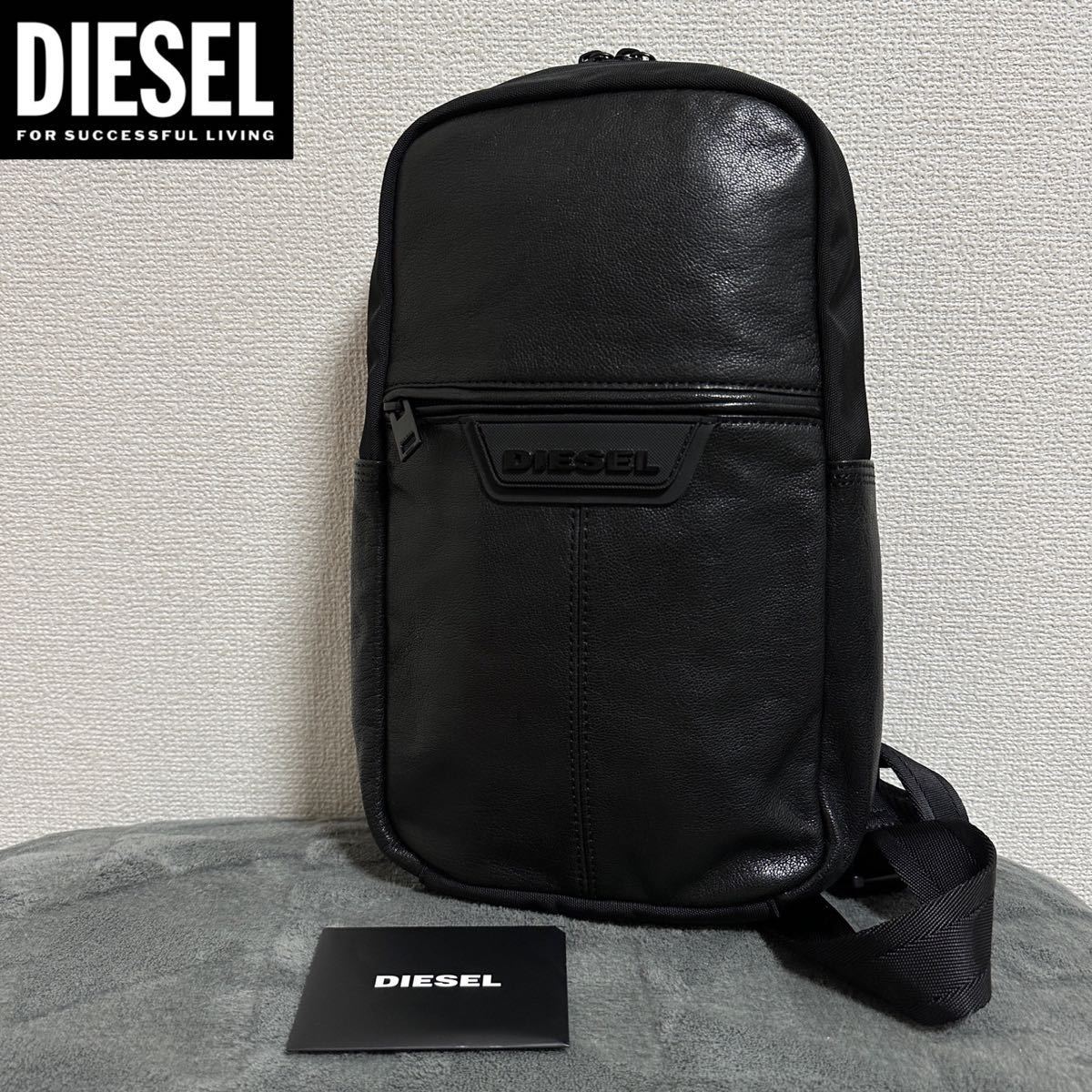 新品 未使用 人気 ☆定価37,400円 DIESEL ディーゼル ロゴ ラバー