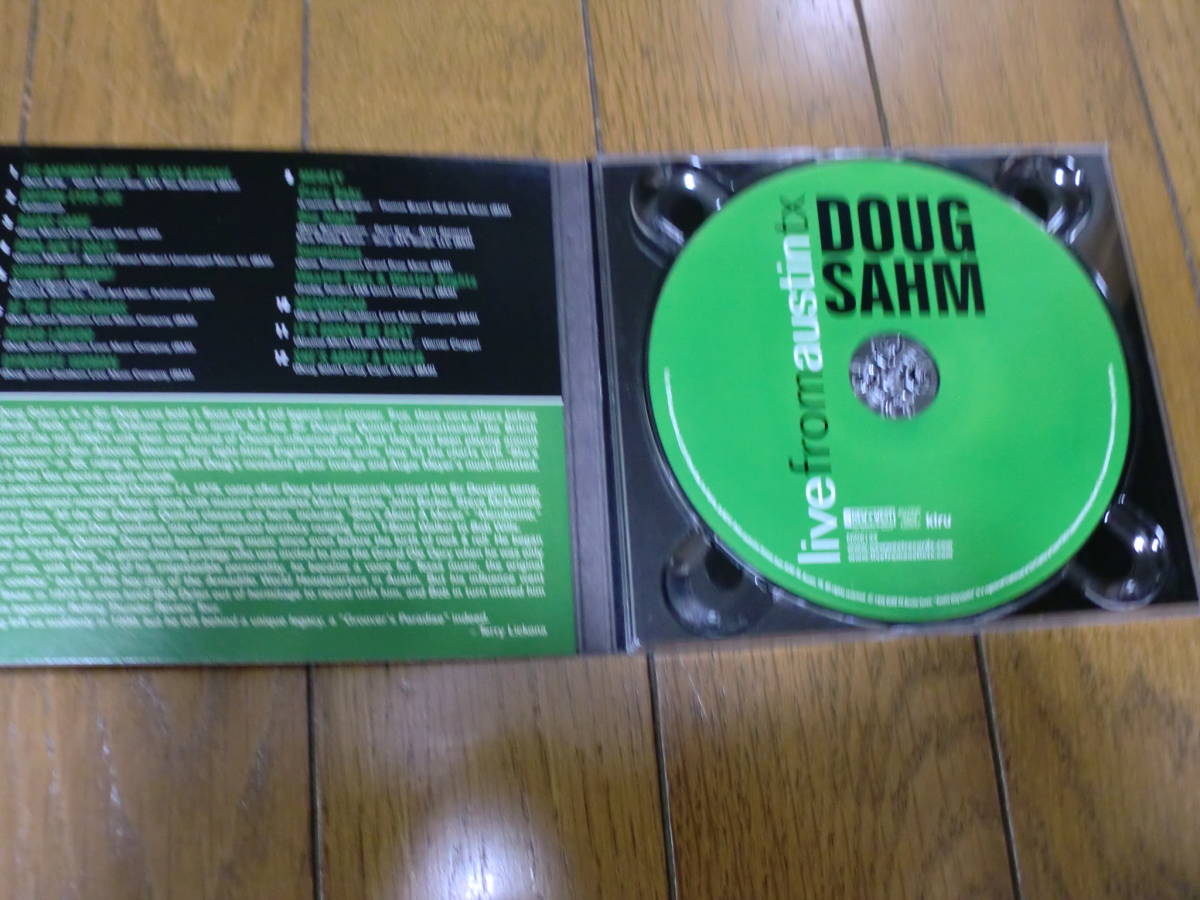 【CD】DOUG SAHM / LIVE FFROM AUSTIN CITY LIMITZ 1975年録音　テキサス・ソウル　カントリー　R&B ブルース_画像2