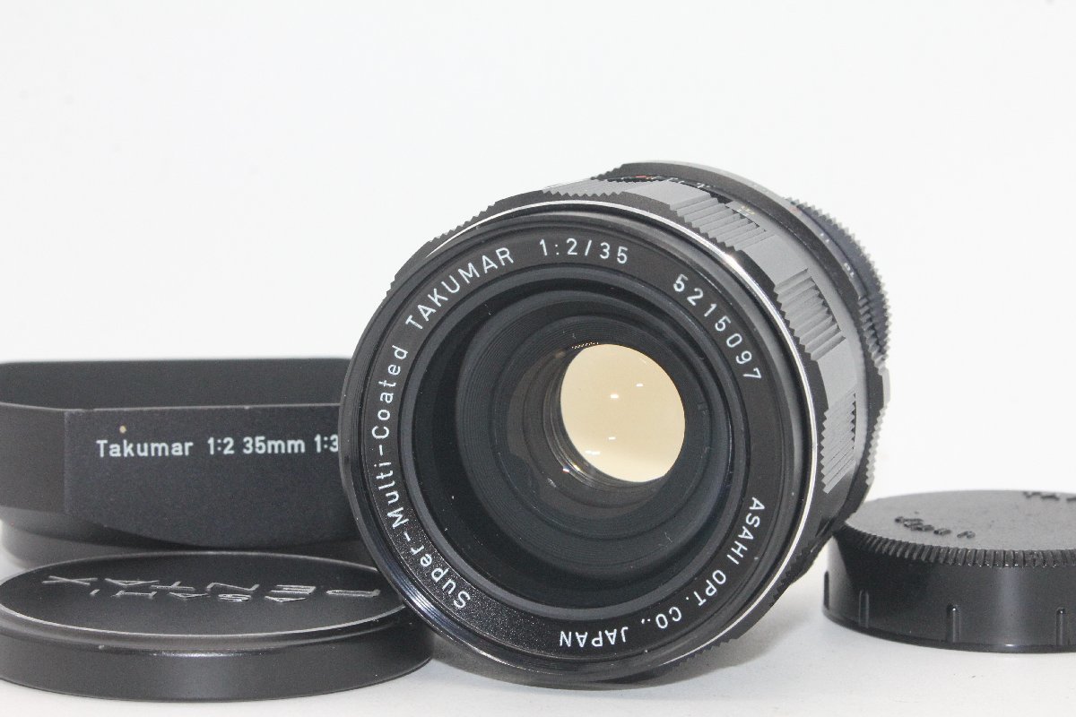 最愛 TAKUMAR Coated Multi Super PENTAX ASAHI メタルフード付き 美品