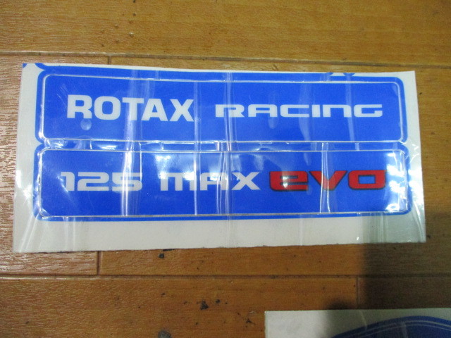 ROTAV NAX evo RACING純正 ロゴ ステッカー デカール ロータックス マックス 送料￥94～の画像3