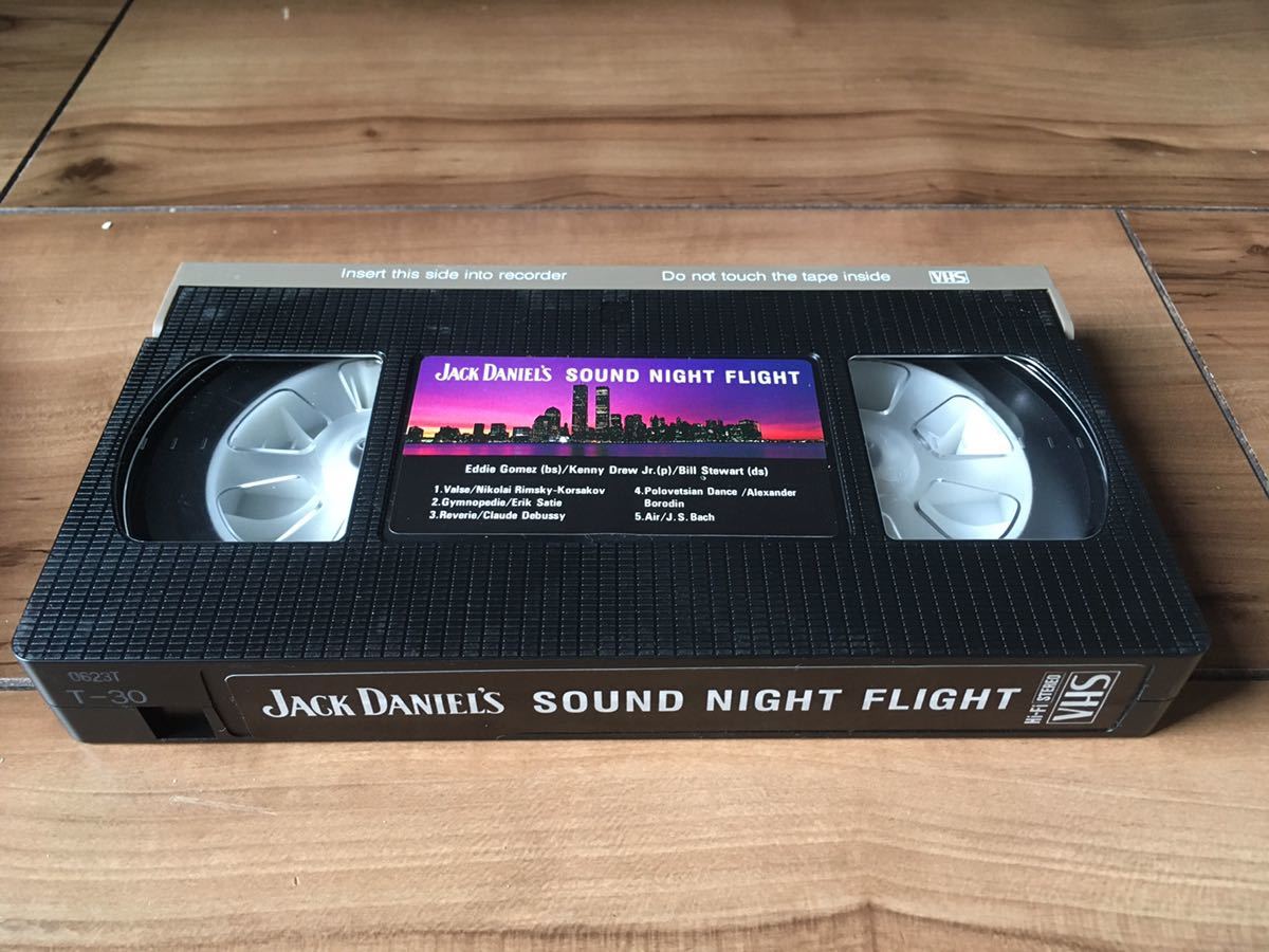 VHS★JACK DANIEL'S / SOUND NIGHT FLIGHT ジャズ_画像3