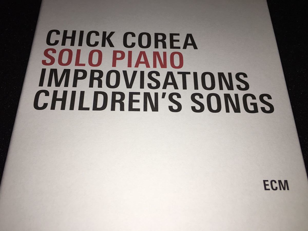 3CD チック・コリア ソロ・ピアノ インプロヴィゼーション Vol.1 2 チルドレンズ・ソング Chick Corea SOLO PIANO_3CD チック・コリア ソロ・ピアノ