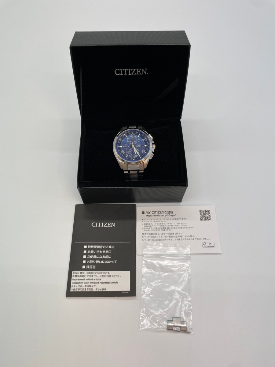 一番の 【中古品】CITIZEN シチズン アテッサダイレクトフライト