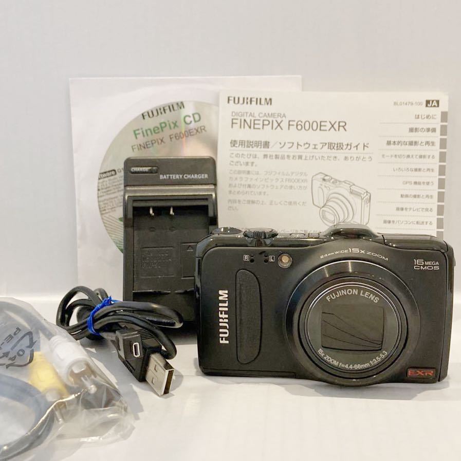 玄関先迄納品 ☆極上美品☆ FUJIFILM F600EXR FinePix 富士フイルム