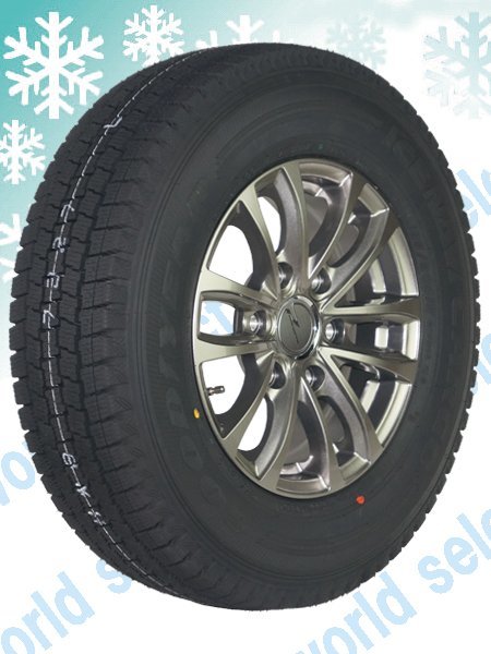 4本セット スタッドレスタイヤホイール ICE NAVI CARGO 195/80R15 107/105L LT WEDS PRODITA HC 15×6.0J +33 6穴 PCD139.7 送料税込93,600_画像はイメージです!