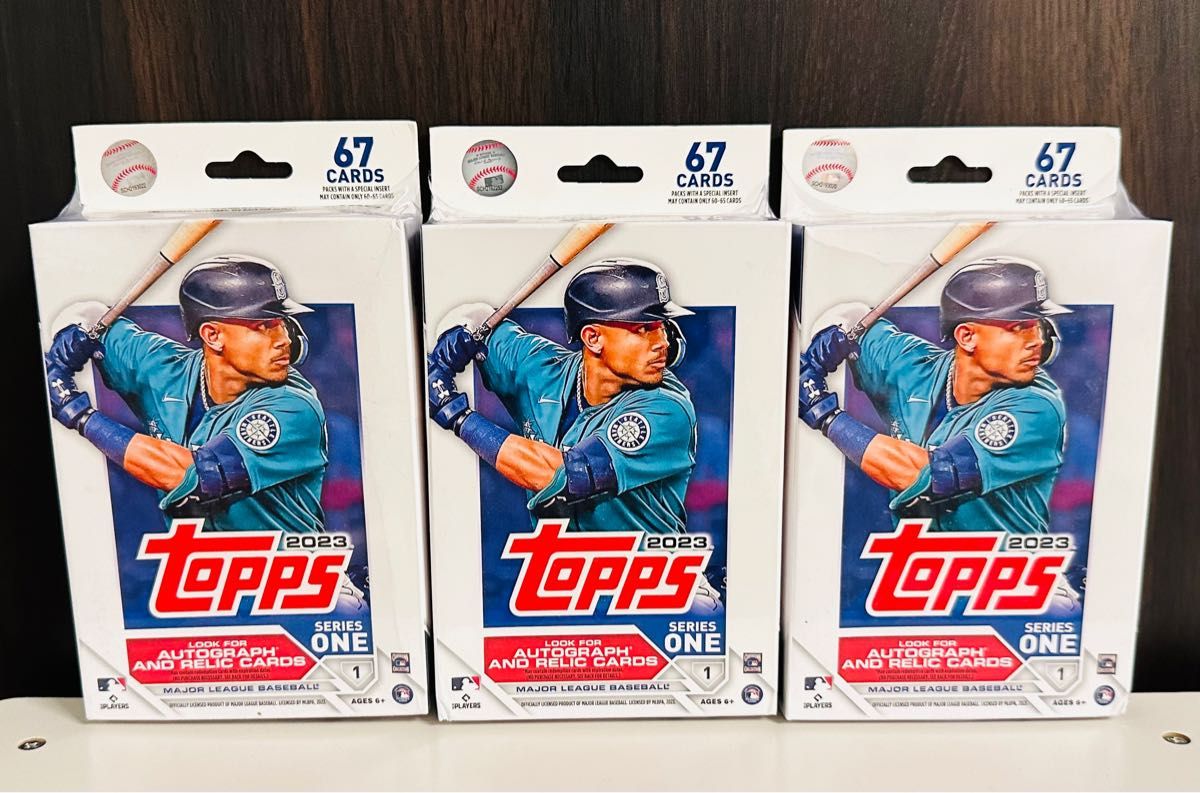 【送料込】Topps Series One ハンガーボックス  1箱67枚×3箱